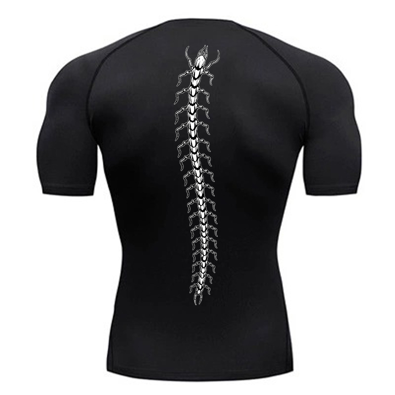 Grafische Compressie Shirts Vo - Base Layer Top recensie en prijs